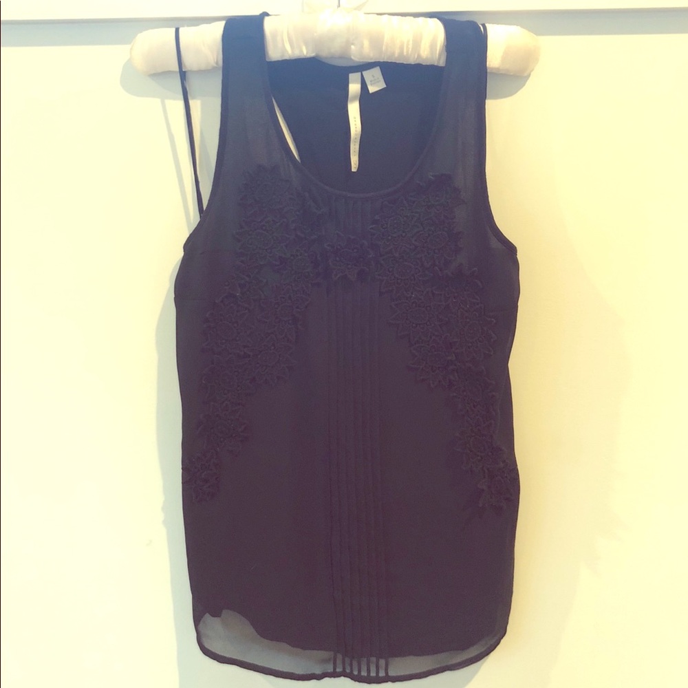 Lauren Conrad lace flower tank